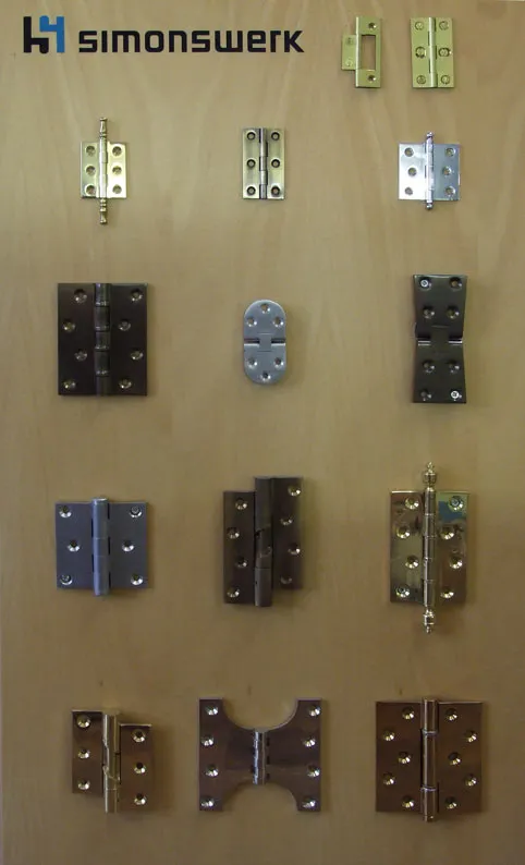 Door and window furniture display