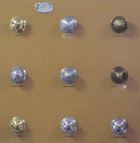 Door and window furniture display